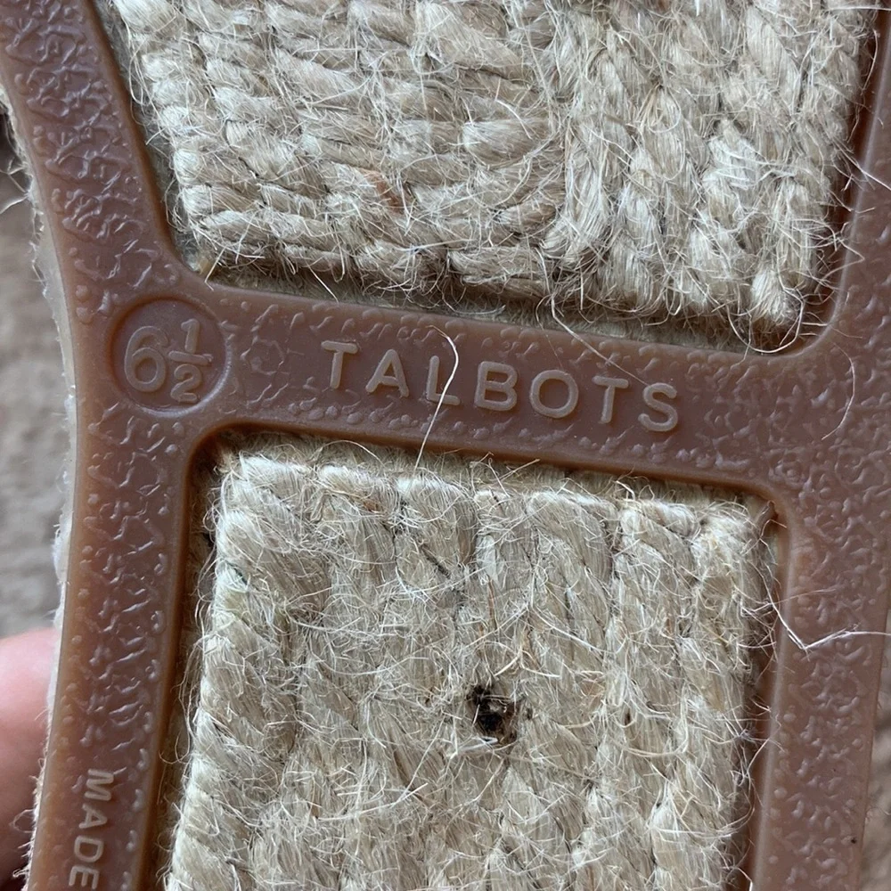 Talbots | Talbots Izzy d'Orsay Espadrilles - Madras